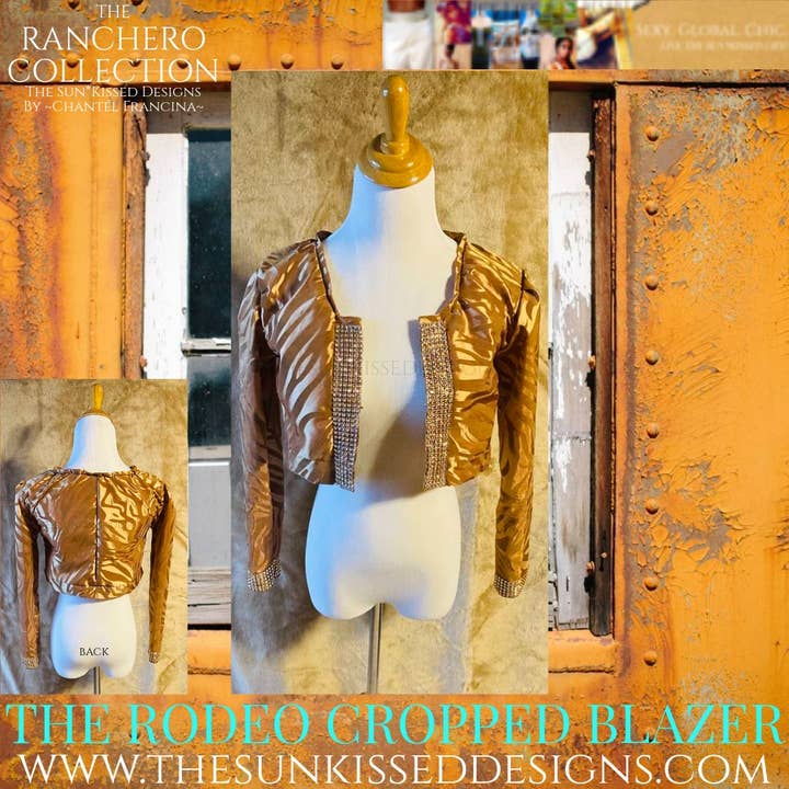 The Rodeo Blazer The Sun*Kissed Designs di ~Chantél Francina per la vendita all'ingrosso da parte di The Sun*Kissed Designs By ~Chantél Francina~