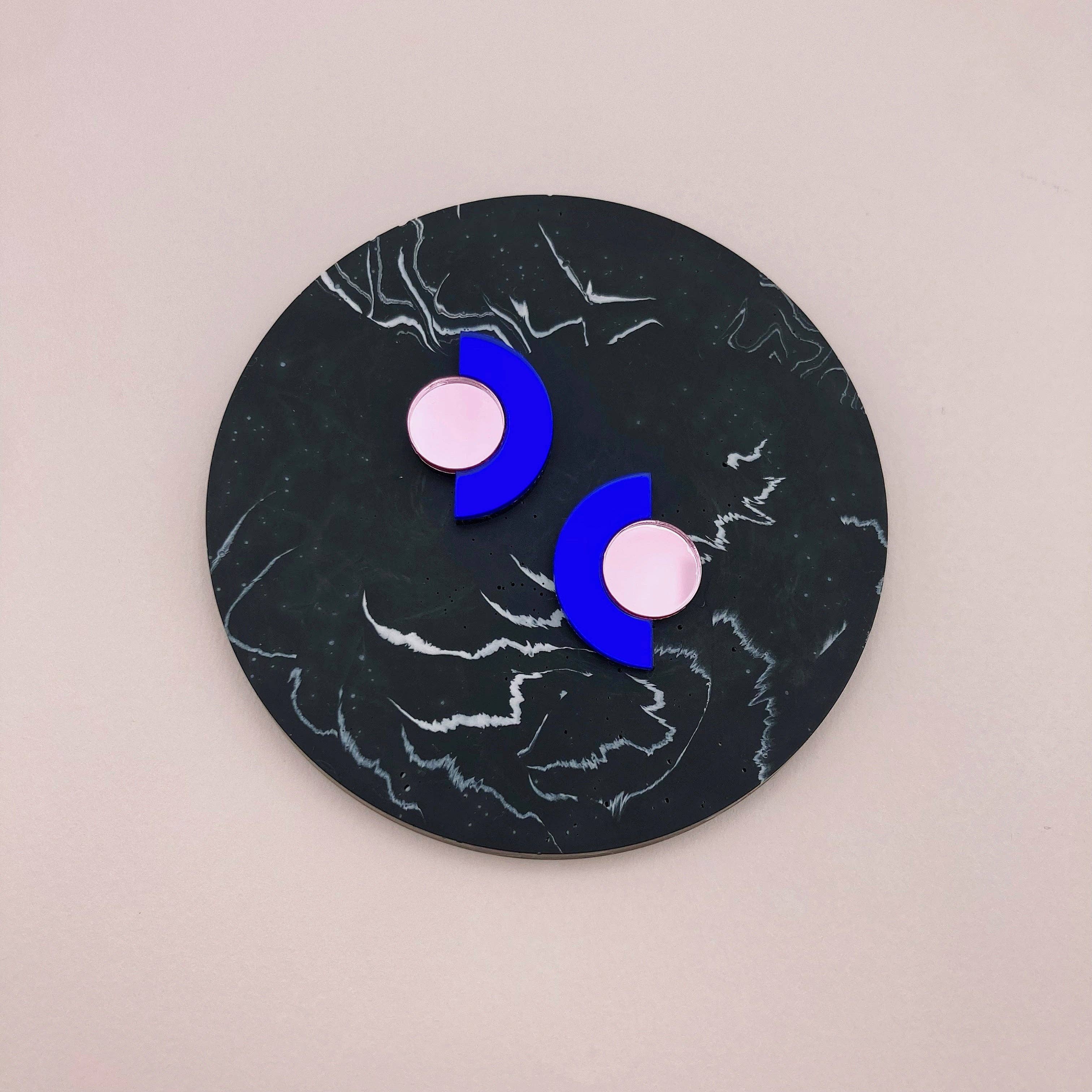 Studio Annette – wholesale Stud/post earrings – Mirror stud earrings - Roseline4