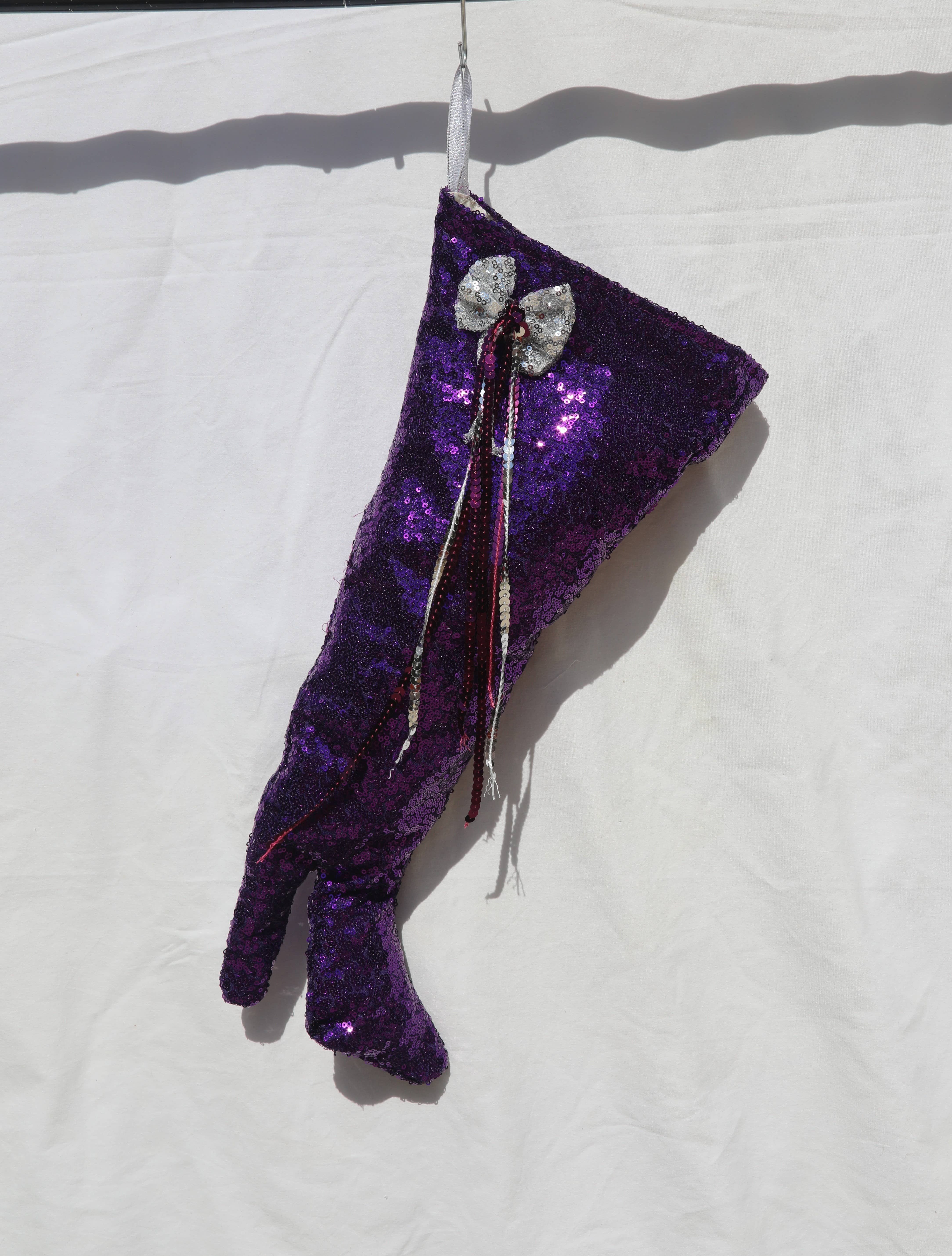 CocoMiaDesign – Großhandel Weihnachtsstrumpf – High Heel Weihnachtsstrumpf, Pailletten Damenstrumpf-Set3