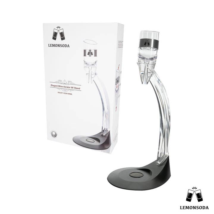 Lemonsoda - Vendita all'ingrosso Aeratori per vino - Set aeratore per vino e decanter4