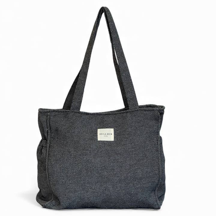 Rechthoekige Shopper met rits Sinay voor wholesale door De La Mur Line