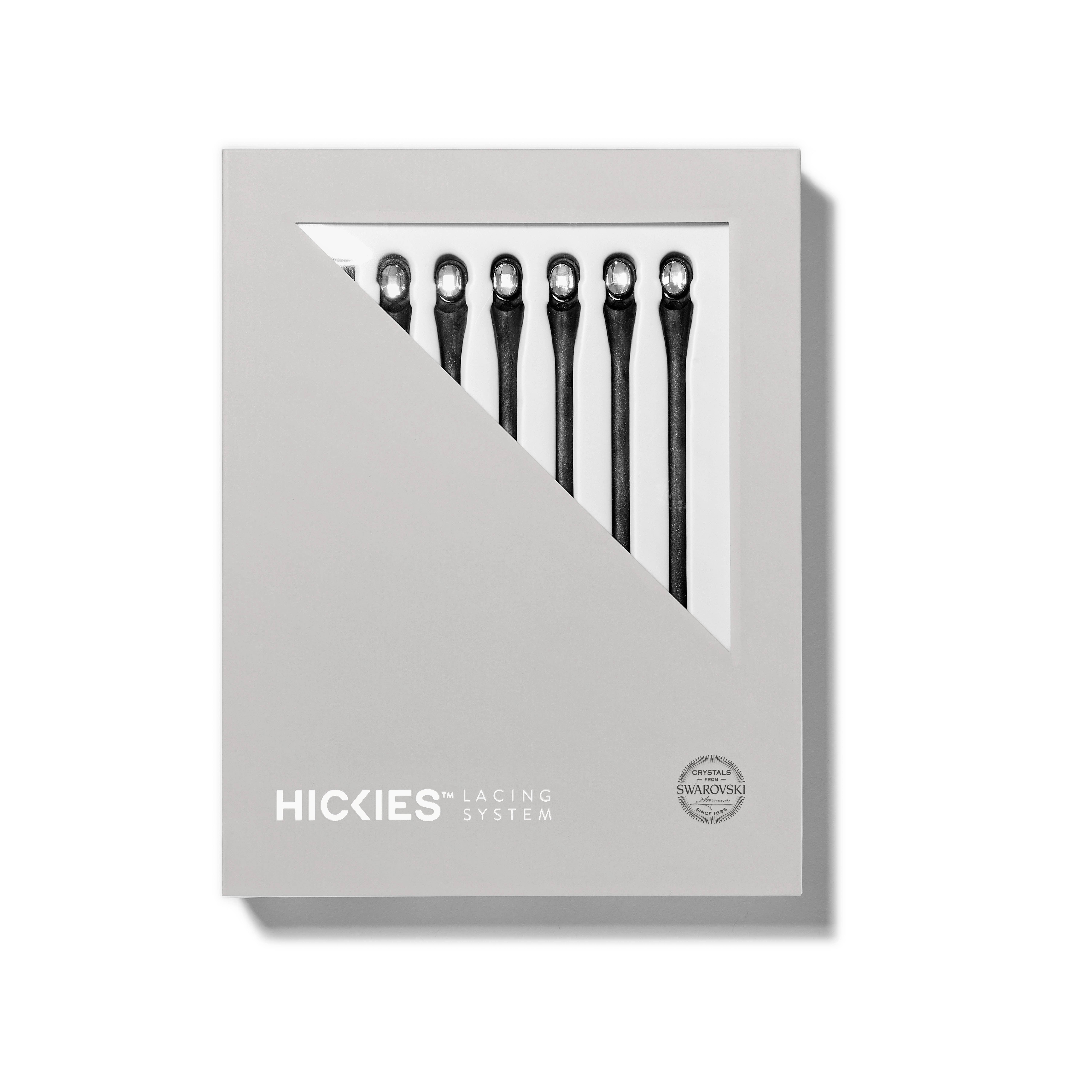 Black Strap Clear Crystal HICKIES with Crystals by Swarovski© Black/Clear for wholesale on Faire