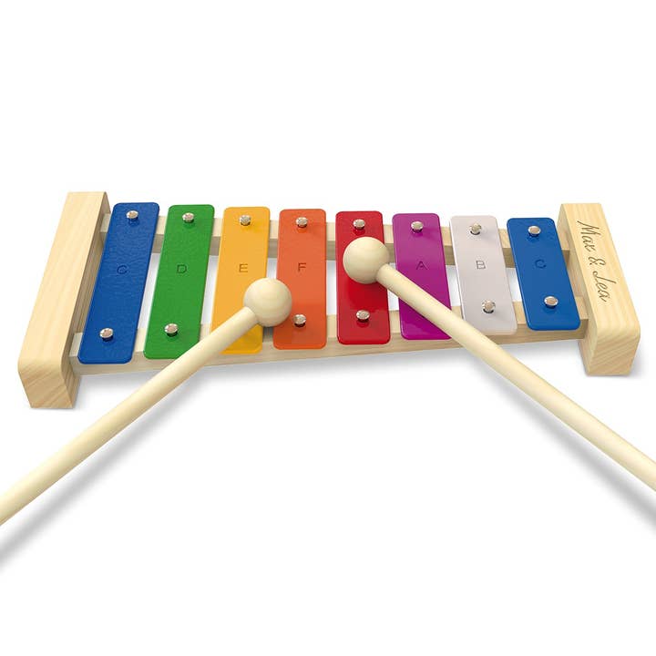 Max & Lea – wholesale Musikalisk leksak - Barn och baby – Xylofon: Träinstrument för barn med 7 musikstycken3