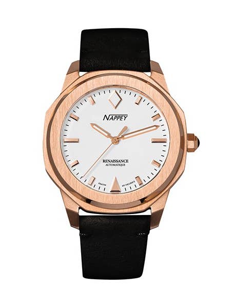 Nappey Renaissance Rose Gold And White Suede 115 X 94 X 721 for wholesale by Nappey