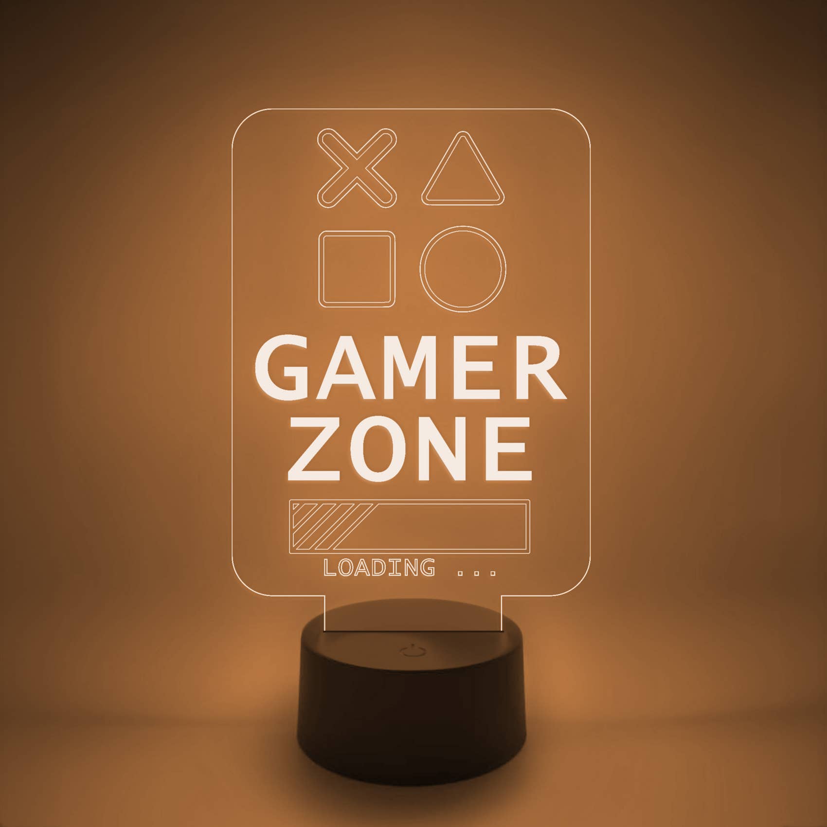 The 308 Collective - Vente Lampes d'appoint/de bureau - Lampe d'appoint LED pour jeux vidéo | Gamer Zone | Console Play4