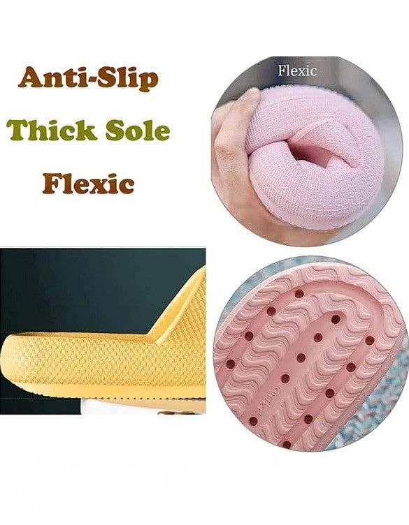 JOSSLYN by wall to wall - Wholesale Slides - Women's - FLAT COMFORT AIR CLOUD EVA SLIDE SANDALS SLIPPERS | 40SP0109