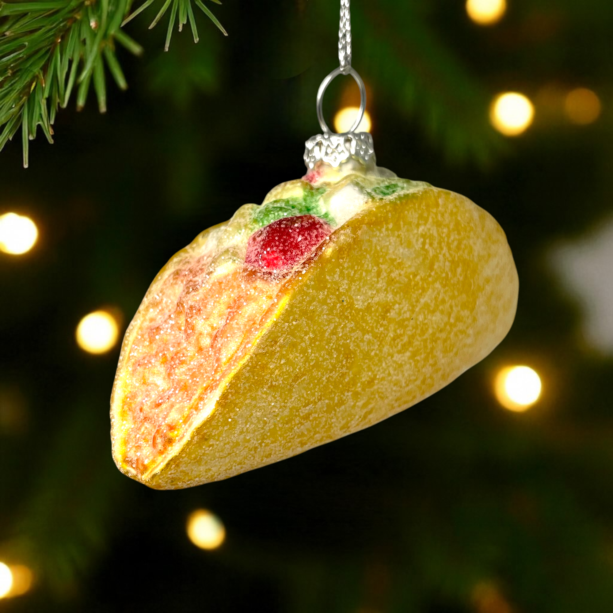 Noel Box - Wholesale Ornament - Taco Christmas Ornament – Glass Holiday Decoration4