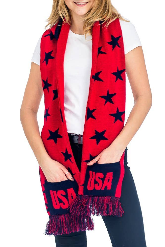 Cap Zone – wholesale Scarf – Women's – USA Knit Fringe Trim Hooded Scarf with Hoodie9