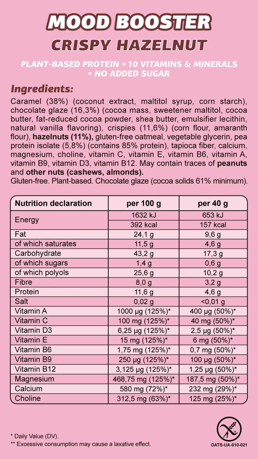 FIZI – Snack Bar por atacado – CAIXA MISTA DE ESTÍMULO DE HUMOR 12 X 40G5