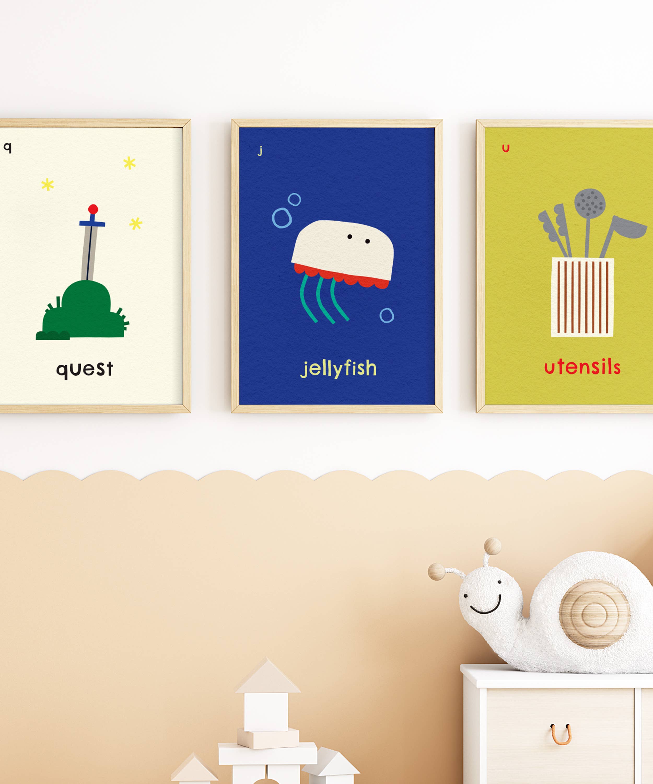 Surprise Radish - Wholesale Art Print - Jellyfish Art Print3