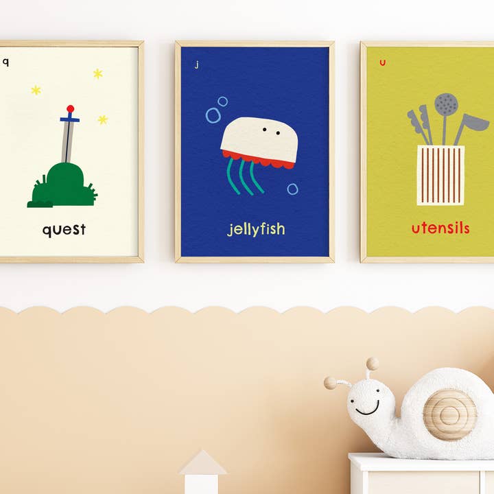 Surprise Radish - Wholesale Art Print - Jellyfish Art Print3