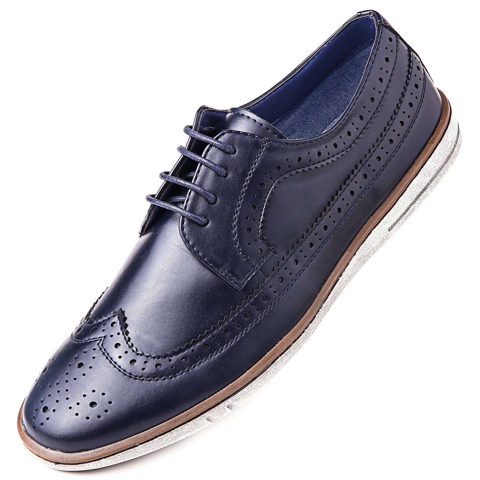 Mio Marino - Wholesale Brogue Shoes - Men's - Casual Wingtip Dress Shoes2