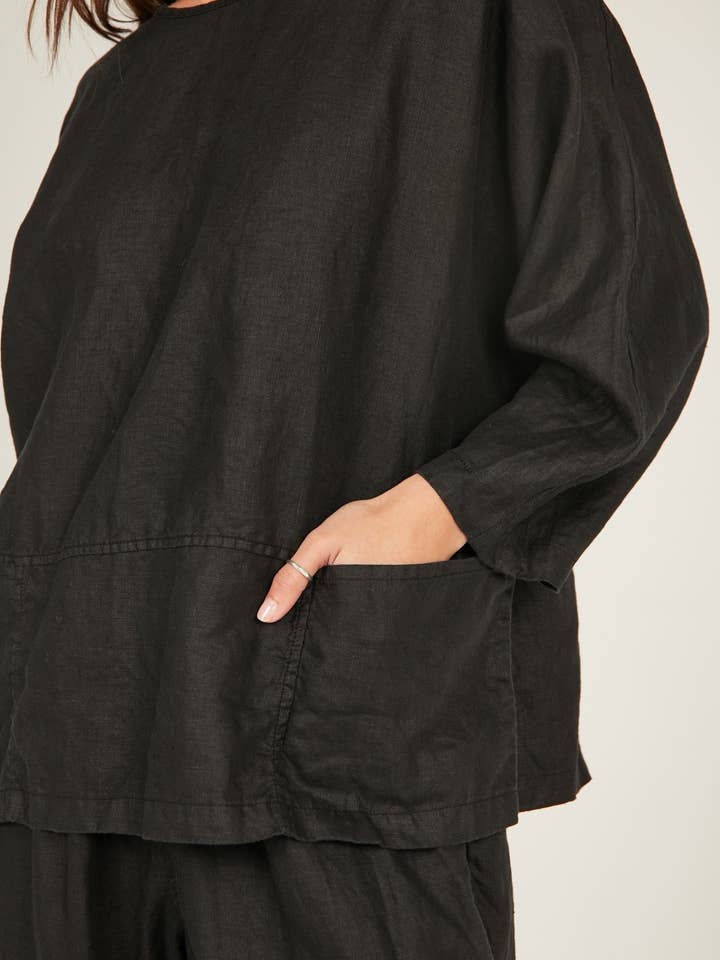 Primness – wholesale T-shirt – women's – CHICHI TOP - NOIR6