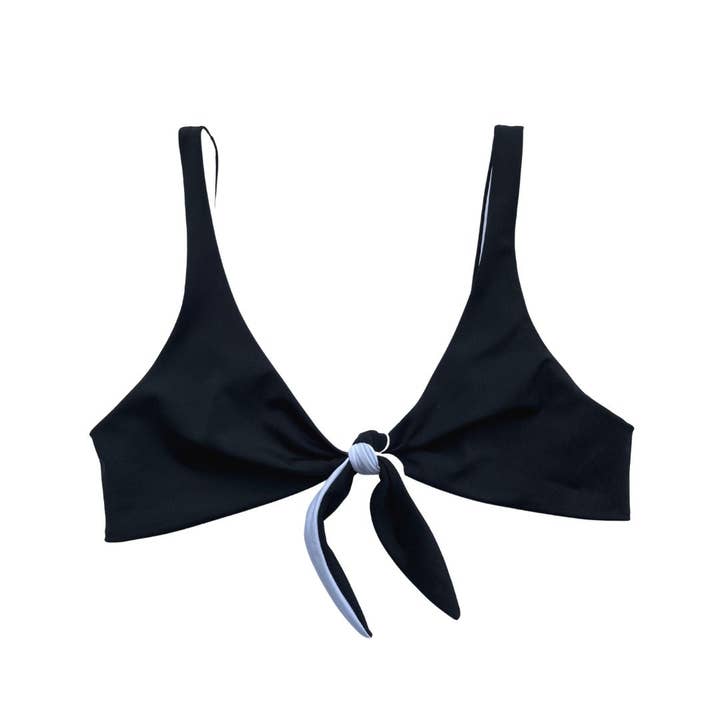 Mia Top- Blessed Black for wholesale by Heatherleigh Swimwear