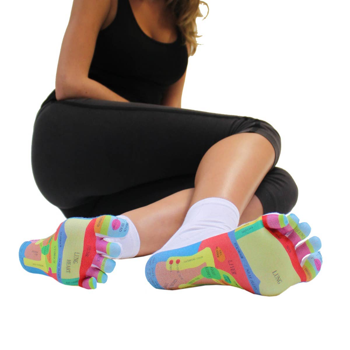 TOETOE - Wholesale Socks - Unisex - Health - Reflexology - Toe Socks1