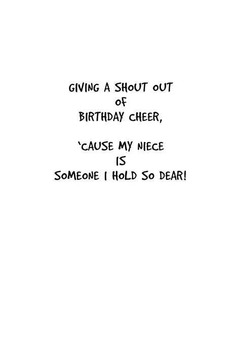 Shade Tree Greetings - Wholesale Birthday Card - FR0358 Birthday Card Niece1