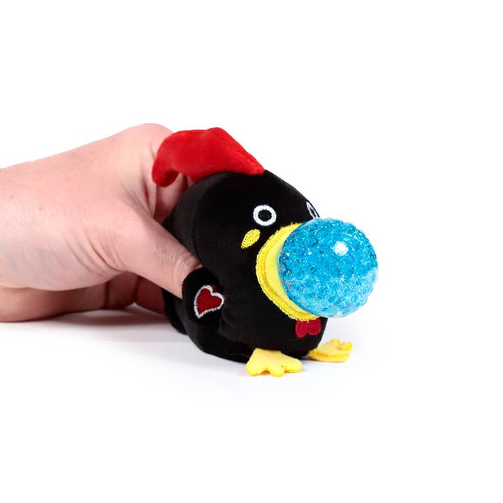 Puckator EU – Engroshandel Stressaflastningsbold/-æltemasse – Queasy Squeezies Galo De Barcelos Plys Klemmetøj4