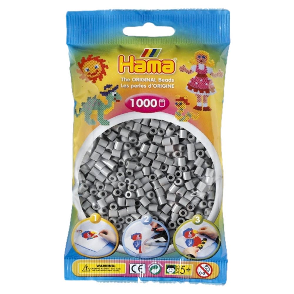 Jactal - Wholesale Beads - Hama 1000 Pearl Ironing Bag - Grey0
