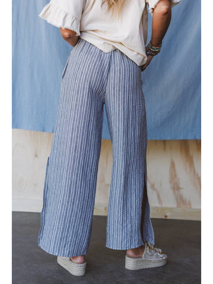 Soul Spark Wide Leg Pants - Black for wholesale on Faire