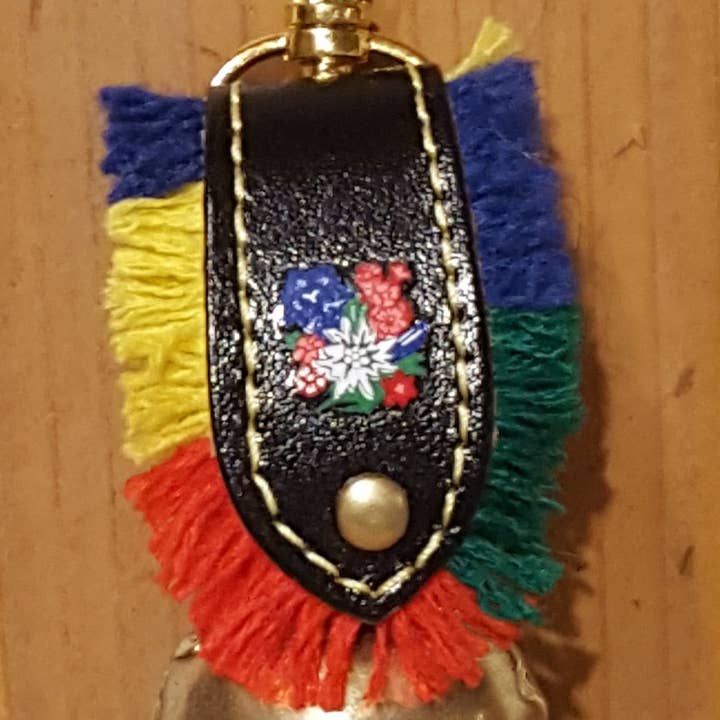 Alpen Schatz - Venta al por mayor Llavero - Unisex - Llavero con forma de cencerro pequeño