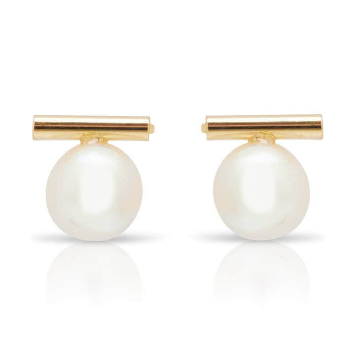 Goddess Pearl Studs for wholesale by Lucky Star Jewels