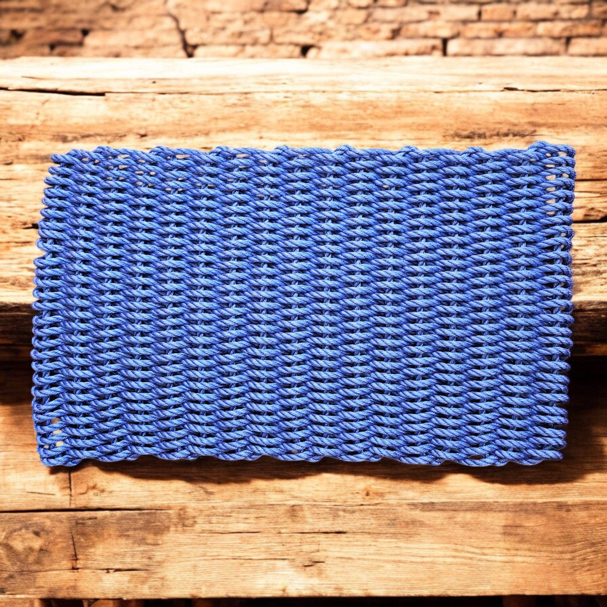 Maine Rope Mats - Wholesale Door Mat - 966 The "Original" Handcrafted Woven Maine Lobster Rope Door Mat, Solid Color Selections5