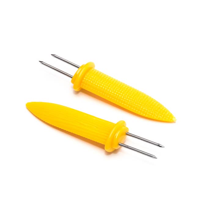 Fox Run Brands - Wholesale Corn Holders/Tools - Fox Run Jumbo Corn Holders, Set of 8, 0.5" x 0.75" x 3.25"