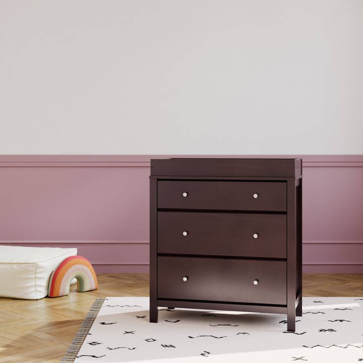 Storkcraft - Wholesale Bedroom Furniture - Storkcraft® Horizon 3 Drawer Chest with Changing Topper