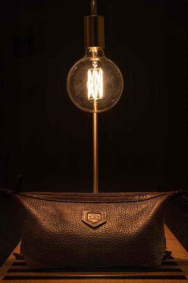 Mission Mercantile Leather Goods - Vendita all'ingrosso Beauty case - Uomo - Theodore - Borsa da bagno in pelle8