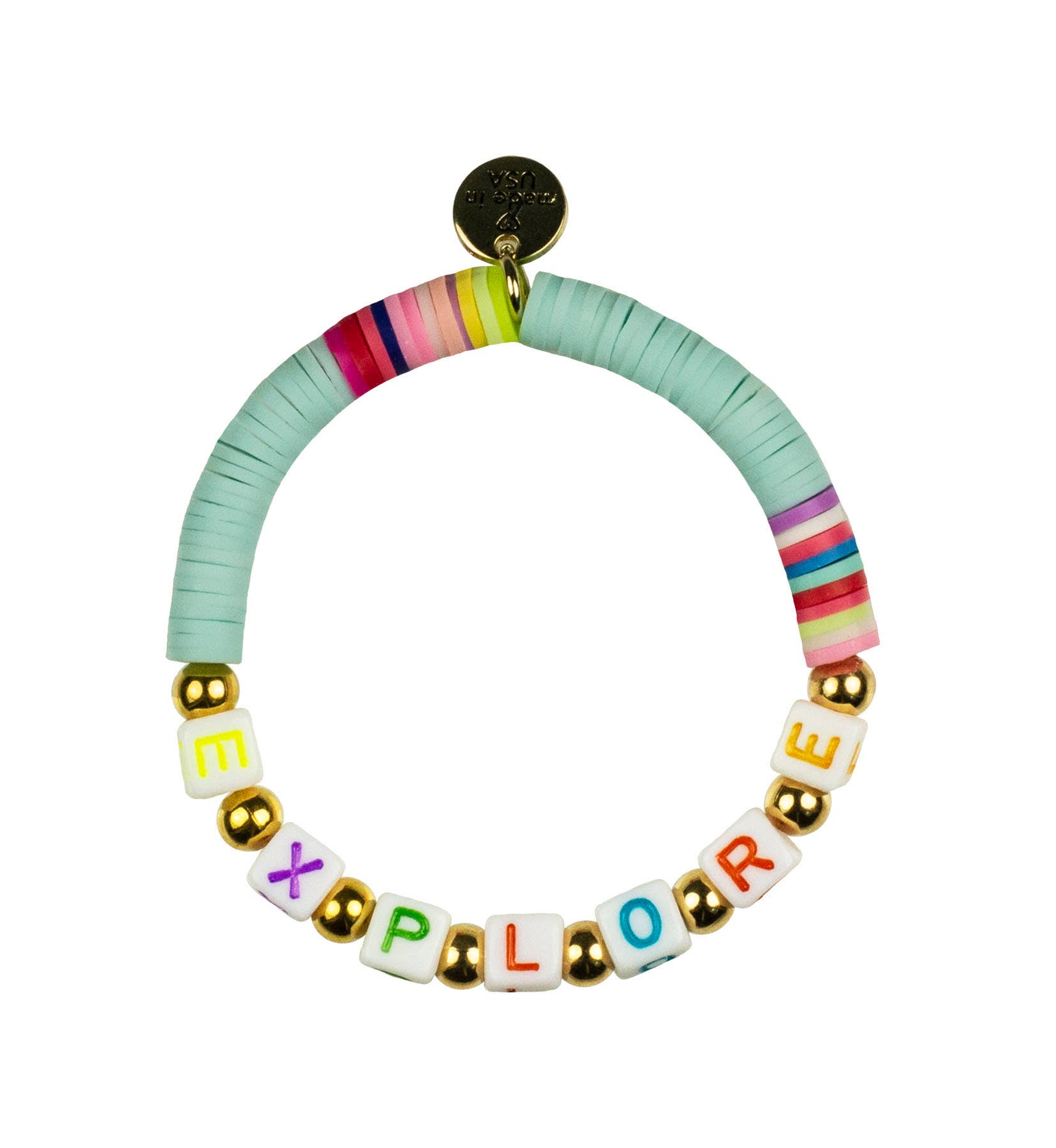 Little Miss Zoe – Pulseira de missangas - Criança por atacado – Pulseira infantil de vinil Record Word - Coleção de viagem10