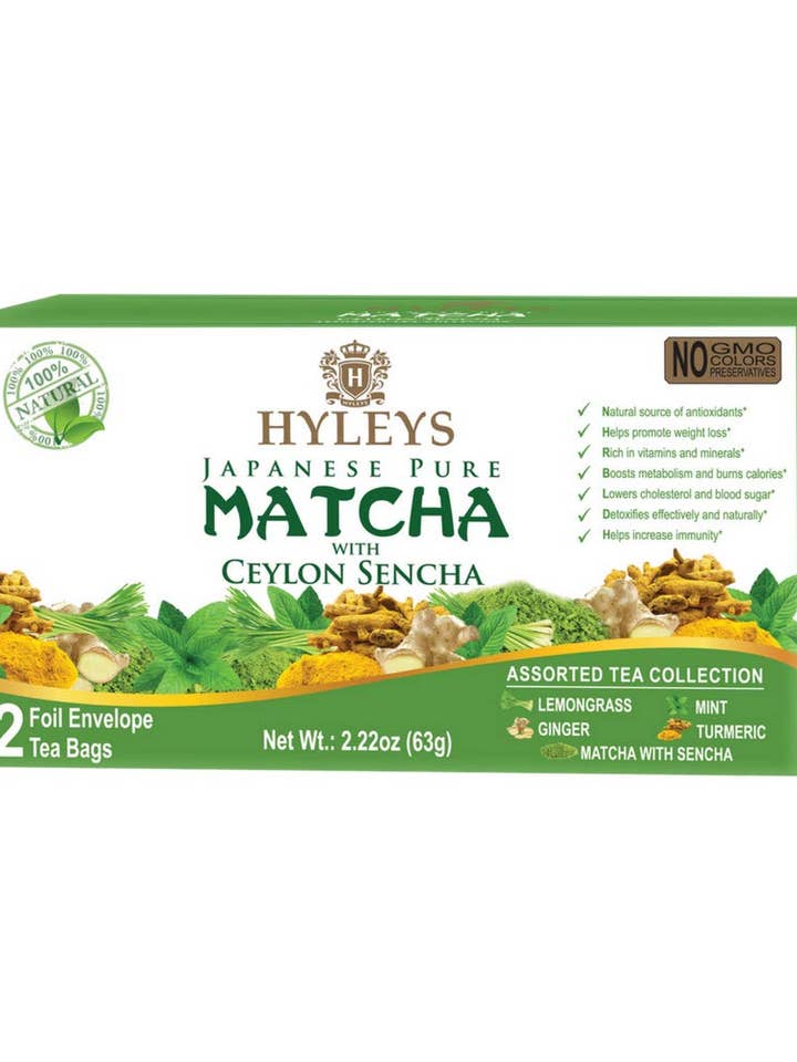 COLEÇÃO DE CHÁ SORTIDO MATCHA DE 42 CT JAPONÊS por atacado de Mekor LLC