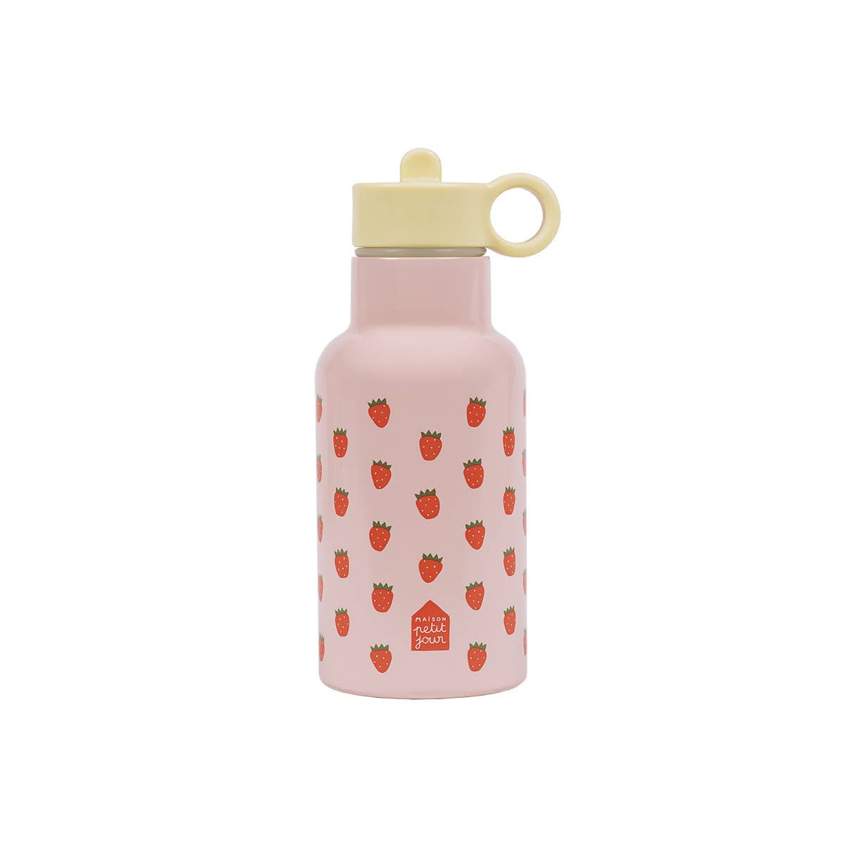 Petit Jour Paris - Wholesale Water Bottle - ST793R SMALL INSULATED STRAWBERRY FLASK (0.35L)0