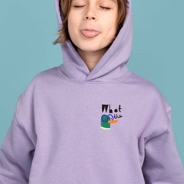 Halfbird - Wholesale Sticker - Randloze strijkapplicatie 'What the duck'3