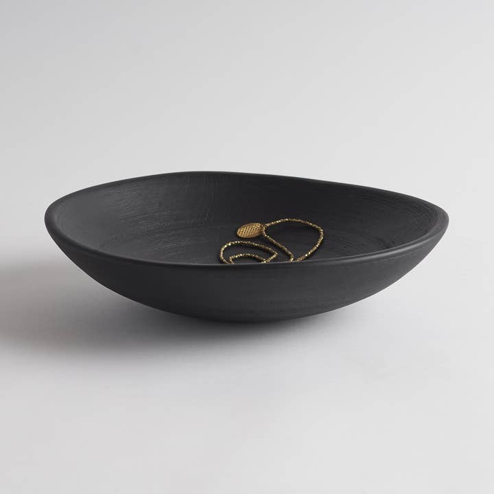 Groove Shallow Bowl for wholesale by The Collective