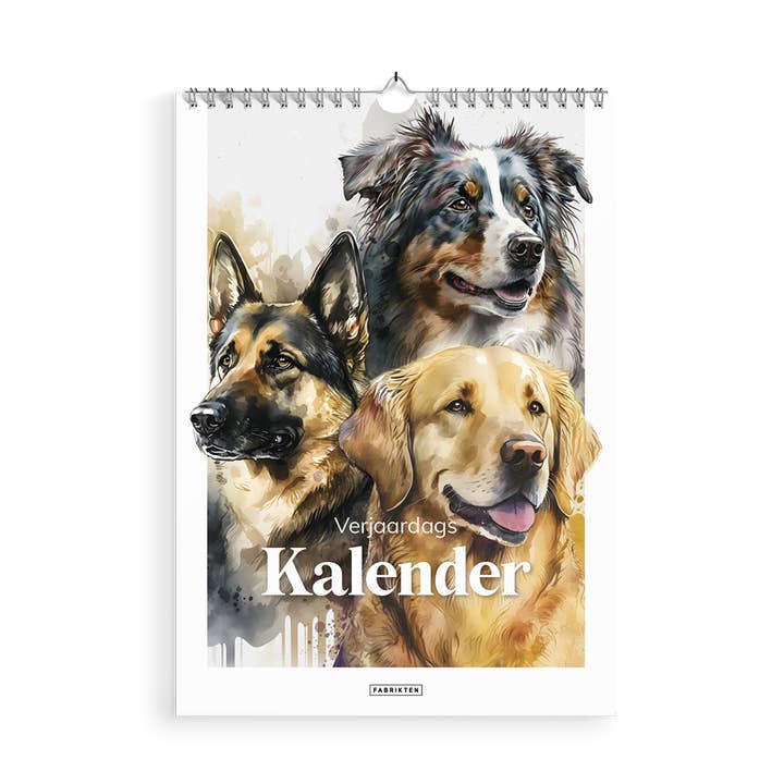Calendário de Aniversário do Cão A4 por atacado de Fabrikten