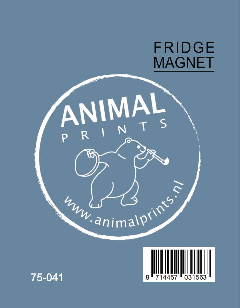 Animal Prints - Wholesale Magnet - Fridge Magnet - "Ineya Collection - Little Donkey"1