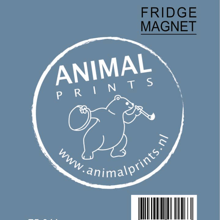 Animal Prints - Wholesale Magnet - Fridge Magnet - "Ineya Collection - Little Donkey"1