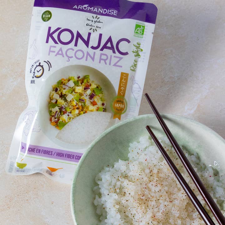 AROMANDISE - Wholesale Rijst - Konjac rijst op traditionele wijze gemaakt uit de Gunma regio in Japan1