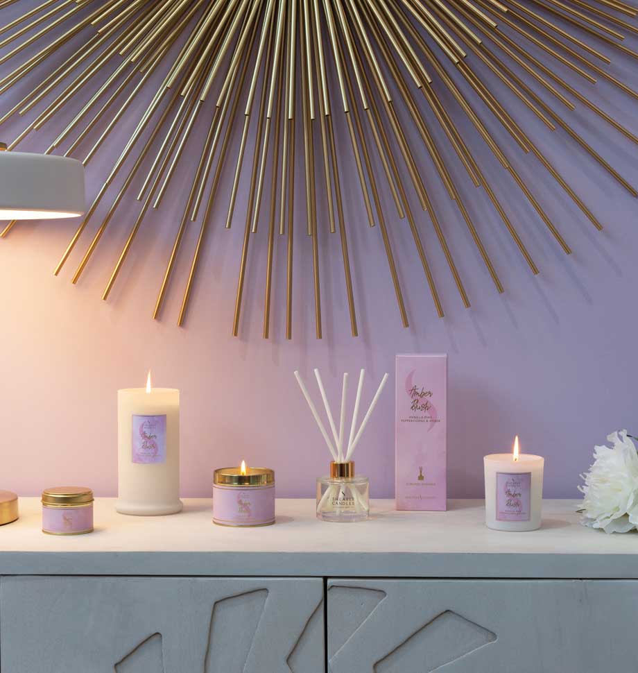 Shearer Candles – wholesale Travel candles – Amber Blush Small Tin Candle1