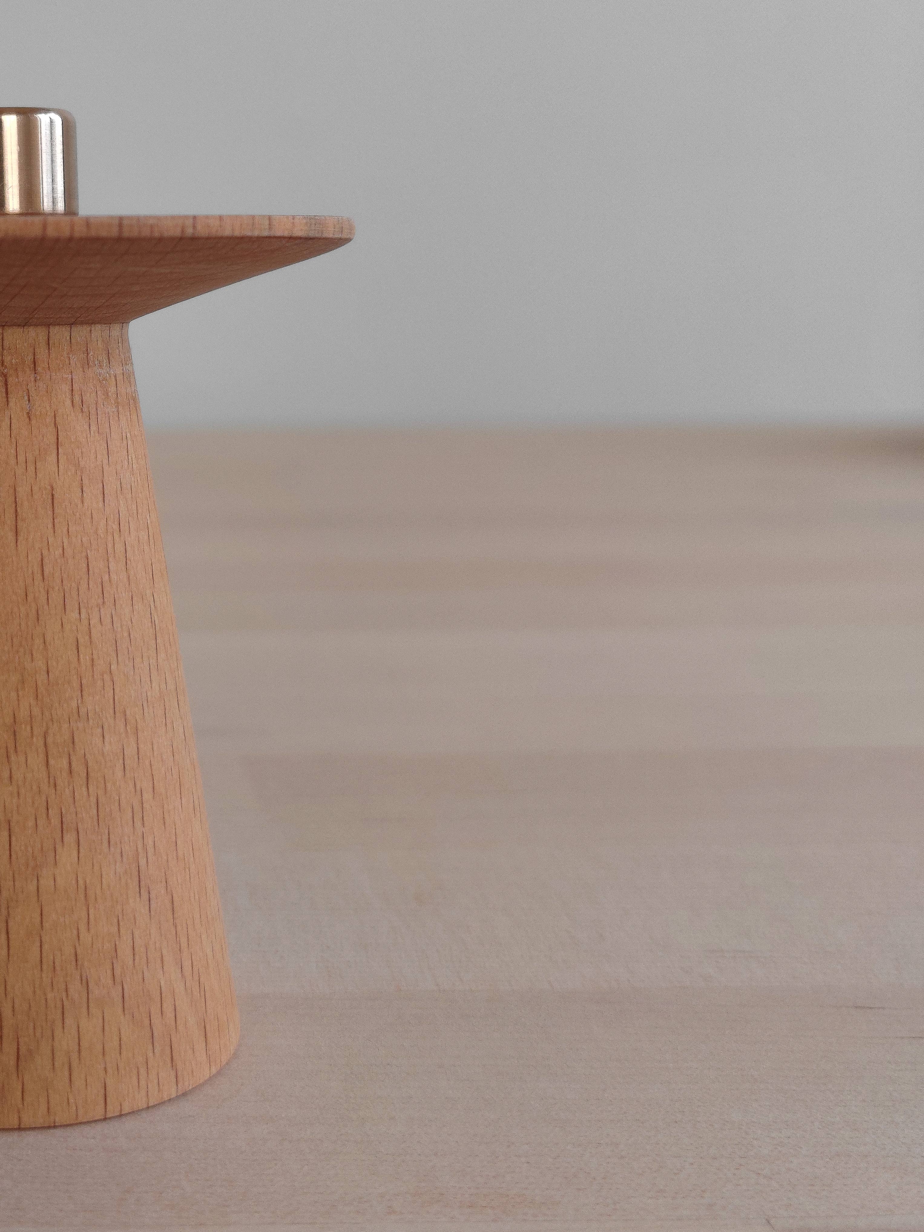 korys - Wholesale Candle Holder - Oiled beech wood candle holder / 1 pcs.9