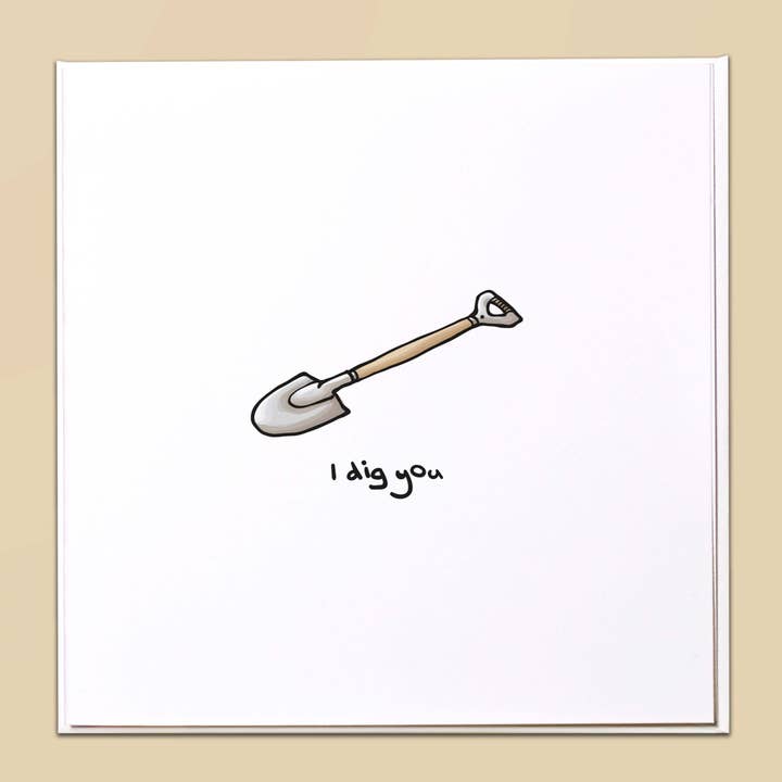 Jag gillar dig Vykort för wholesale av The Crafty Giraffe