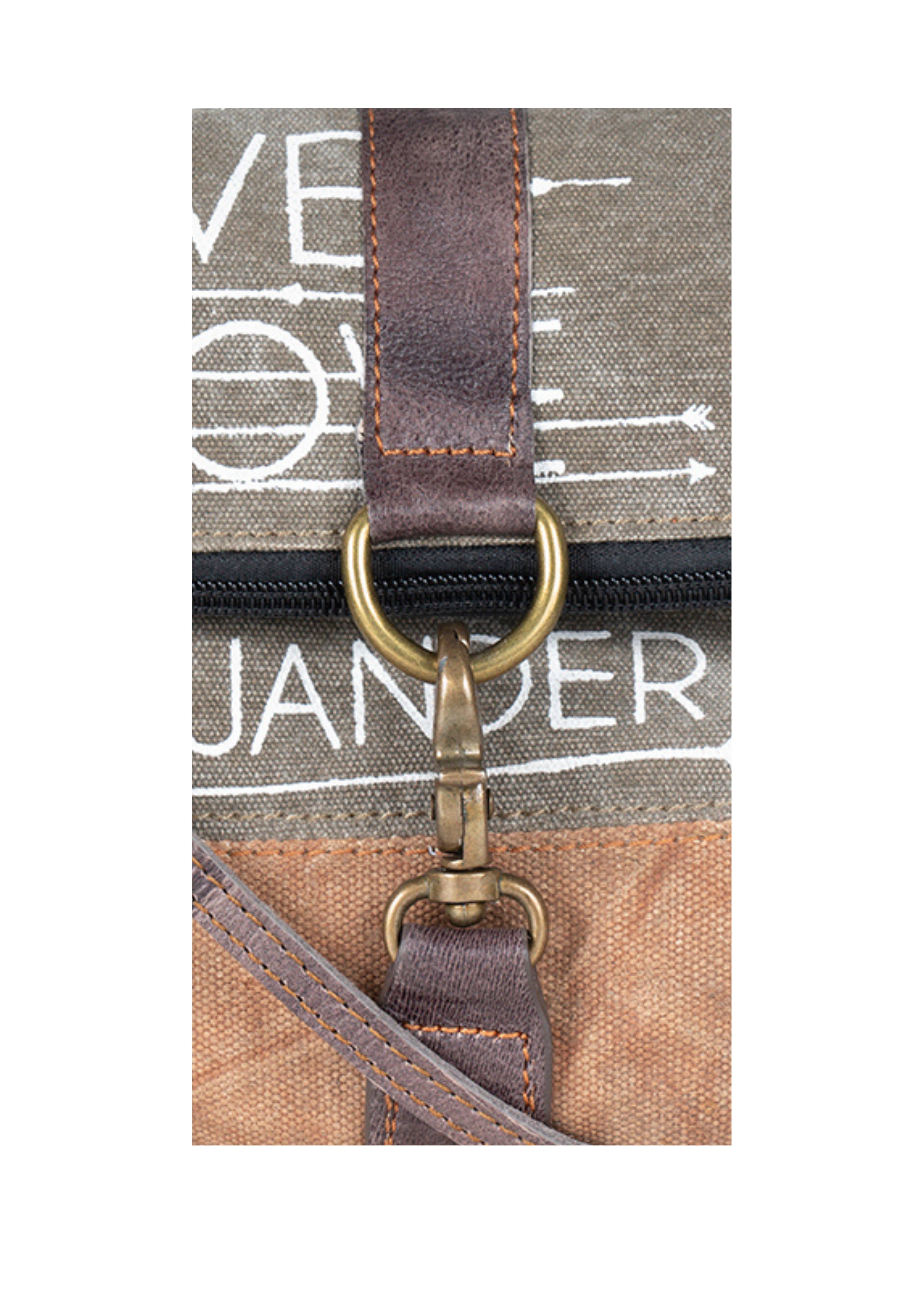 Mona B. - Wholesale Crossbody Bag - Women's - Live Love Wander Re-Cycled Collection, M-37342