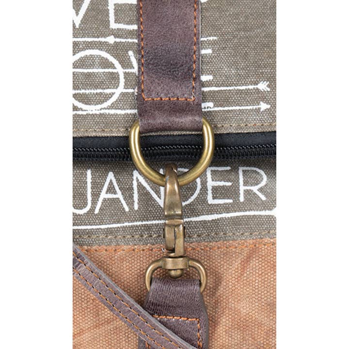 Mona B. - Wholesale Crossbody Bag - Women's - Live Love Wander Re-Cycled Collection, M-37342