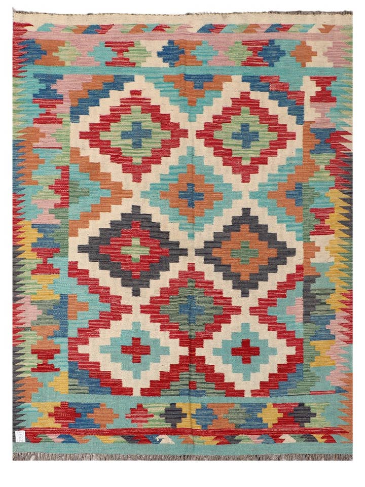 Maimana Afghanistan Kelim-Teppich - 203 x 152 cm für den Großhandel von Imaco Rugs