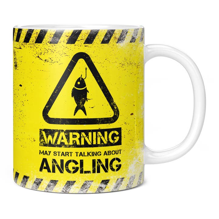 Mok Angelen - Waarschuwing: kan beginnen over vissen te praten voor wholesale door Mug Monster