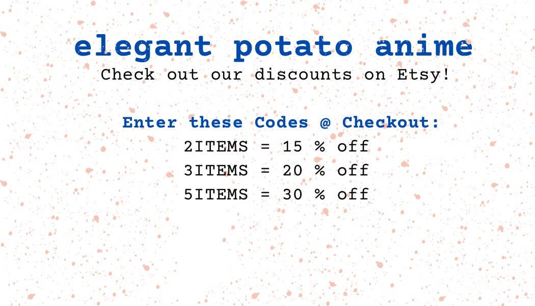 Elegant Potato Anime - Venta al por mayor Pegatina - Pegatina holográfica impermeable de vinilo de JJK Goj0 Sat0ru divertida3