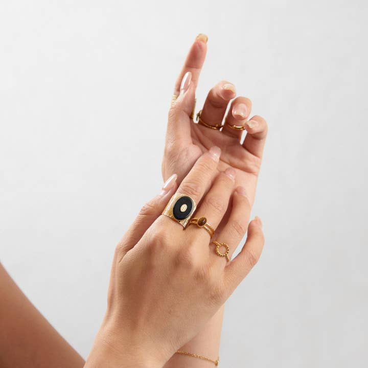 Ring med sten - Stella for engroshandel hos Lovelika