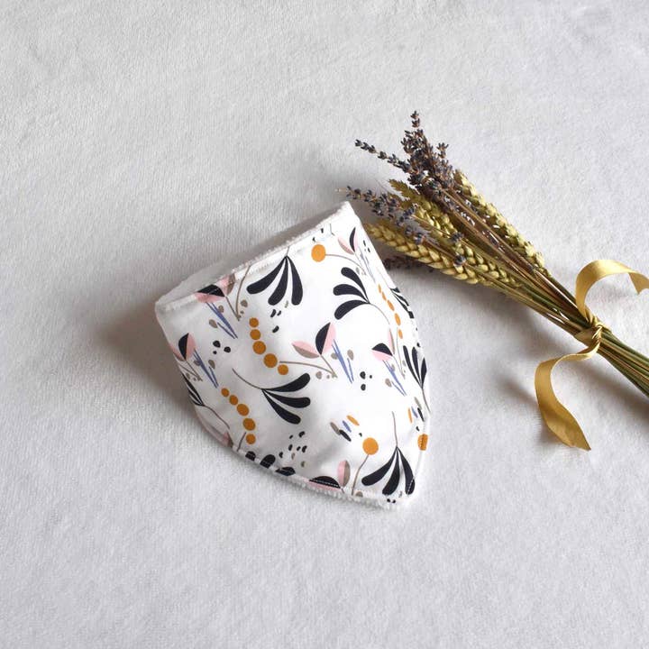 Foliage Bandana Bib for wholesale by Vic & Pic