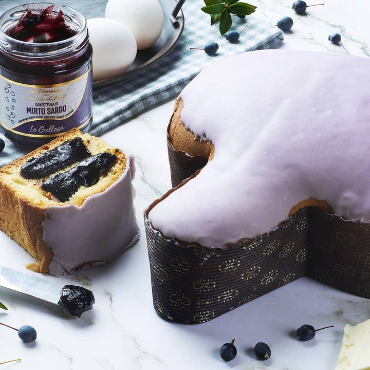 Dove with myrtle jam 960g for wholesale by La Forneria di Pula