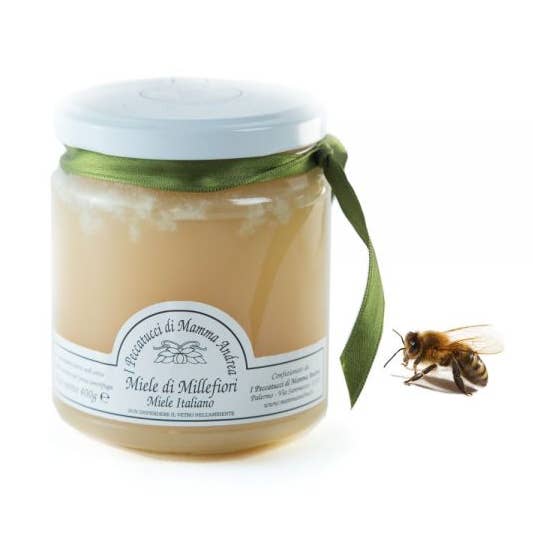 Miel millefiori siciliana - I Peccatucci di Mamma Andrea para venta al por mayor de Emporio Sicilia